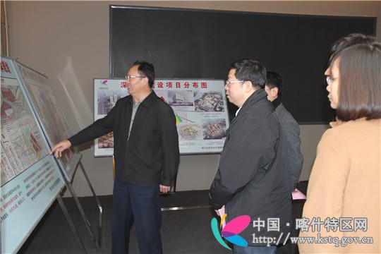 清华大学考察团一行来喀什经济开发区考察
